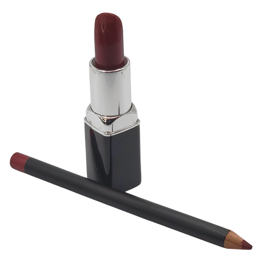 Cranberry Vegan Pearl Lipstick combo