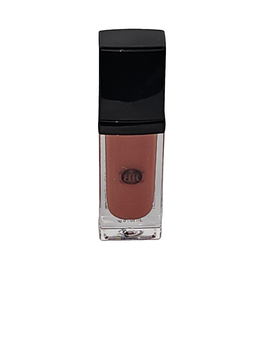 Muted brown liquid matte lipstick formulated with Vitamin E and grapeseed oil to leave lips hydrated while providing a long-lasting matte finish.